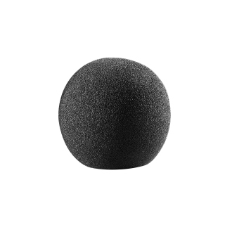 AT8120 LARGE BALL-SHAPED FOAM WINDSCREEN (BLACK)